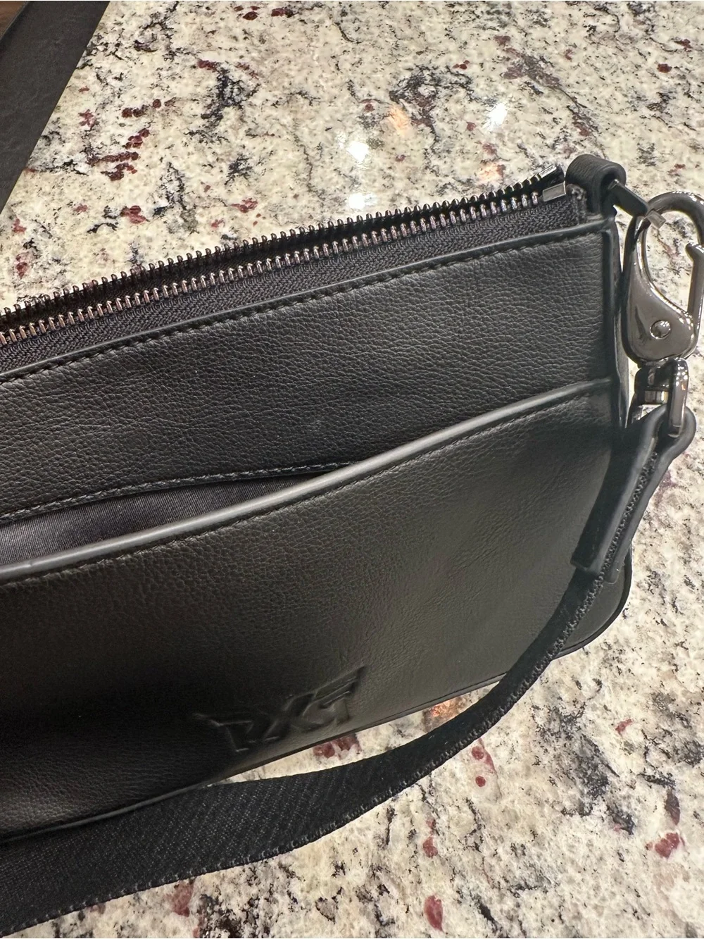 PXG Parsons Xtreme Golf Black Crossbody Bag - Sleek & Versatile